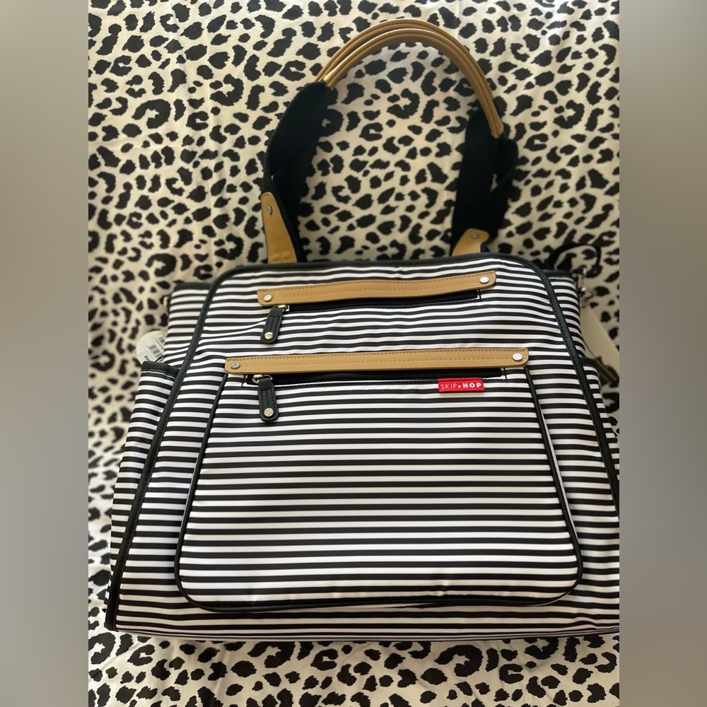 SkipHop Grand Central Diaper Bag NWT (+ Bumblebee Backpack lovingly used)